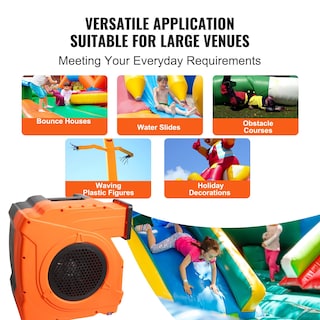 Foto 6 | Foto 6 | Soplador Inflable Vevor 1100w 1.5 Y 1.7 Hp Para Bounce House - Venta Internacional.
