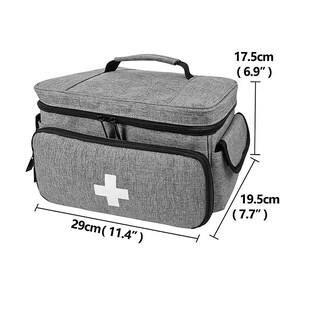 Foto 3 | Foto 3 | Botiquín Primeros Auxilios Médicos Portátiles Eo Safe Imports Esi-15653 Gris