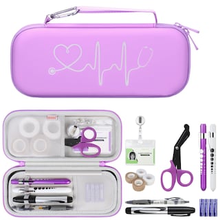 Foto 1 | Foto 1 | Set De Herramientas De Enfermería Bovke Funda Para Estetoscopio Con Tijeras Y Linternas - Venta Internacional.