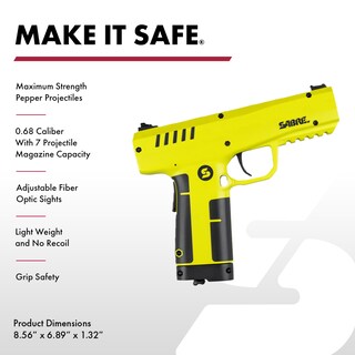 Foto 7 | Foto 7 | Lanzador De Proyectiles Pepper Sabre Home Defense Con Gel De Pimienta - Venta Internacional.