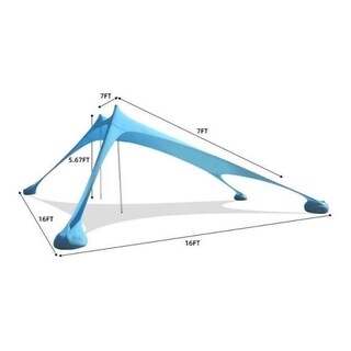 Foto 5 | Foto 5 | Toldo Portátil Cjr Azul Plegable