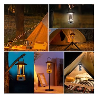 Foto 4 | Foto 4 | Linterna de Camping Apunol con Luz Blanca y Cálida Resistente al Agua y con Función de Carga USB
