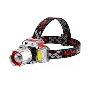 Foto 1 | Foto 1 | Lámpara De Cabeza Led Minera Recargable Accesorios Tacticos Eo Safe Imports Esi-13896 Multicolor