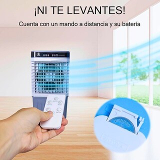 Foto 8 | Foto 8 | Enfriador De Aire Evaporativo Control Remoto Temporizador Gris