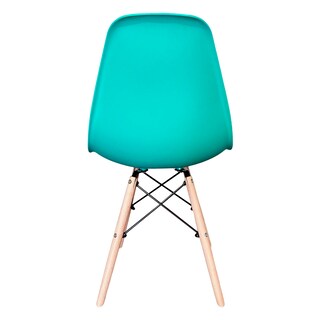 Foto 3 | Foto 3 | Sillas Eames Kecompras color Turquesa 4 Piezas