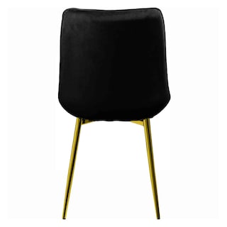 Foto 6 | Foto 6 | Set de Sillas para Comedor Tapizadas Negro 2 Piezas