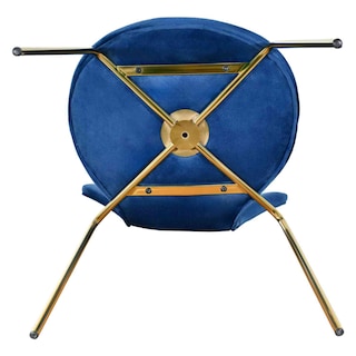 Foto 4 | Foto 4 | Juego Set 4 Sillas Rack & Pack Terciopelo Azul