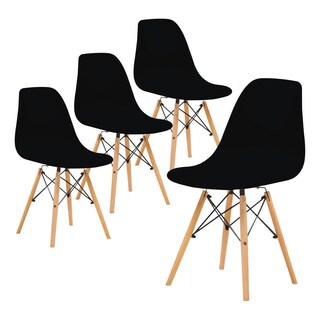 Foto 1 | Foto 1 | Set X 4 Sillas Comedor Tipo Eames Minimalistas Reforzadas