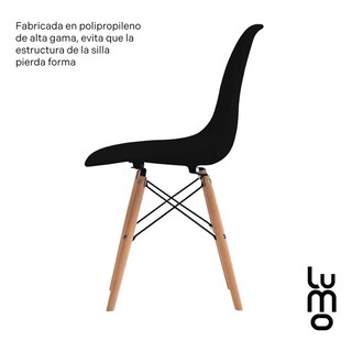 Foto 5 | Foto 5 | Set X 4 Sillas Comedor Tipo Eames Minimalistas Reforzadas