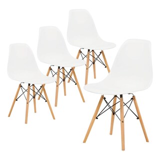 Foto 1 | Foto 1 | Set X 4 Sillas Comedor Tipo Eames Minimalistas Reforzadas