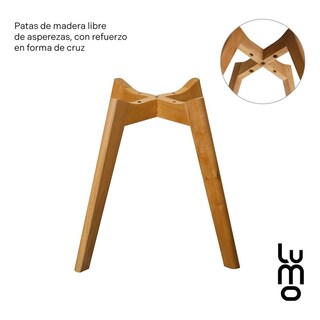 Foto 7 | Foto 7 | Set/kit 4 Silla Tulip Eames Acojinada Minimalista Moderna