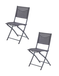 Foto 1 | Foto 1 | Naterial Set De 2 Sillas Plegables De Acero Apta Para Exterior, Modelo Emys