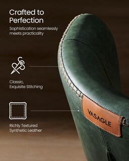 Foto 4 | Foto 4 | Juego De 2 Sillas De Comedor De La Colección Vasagle Ekho, Color Verde Bosque - Venta Internacional.
