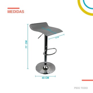 Foto 2 | Foto 2 | Silla Alta X-Pross para Comedor color Gris
