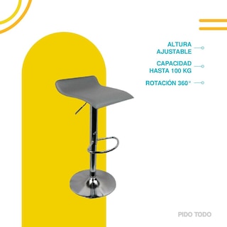 Foto 3 | Foto 3 | Silla Alta X-Pross para Comedor color Gris