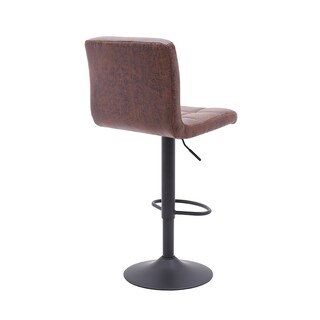 Foto 3 | Foto 3 | Par Sillas Bancos Altos Bilbao VANLIG para Desayunador Barra Comedor color Café