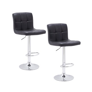 Foto 1 | Foto 1 | Par Sillas Bancos Altos Bilbao VANLIG para Desayunador Barra Comedor color Negro