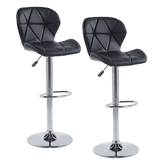 Foto 1 | Foto 1 | Set de 2 Sillas Altas Latte Negros Diseño Elegante y Confortable