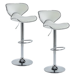 Foto 1 | Foto 1 | Set de 2 Sillas Altas Brunch Blancos Modernas y Elegantes