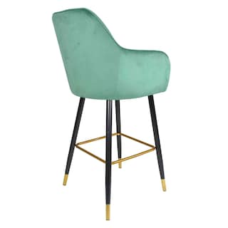 Foto 2 | Foto 2 | Sillas Altas Tapizadas Banco Terciopelo Velvet Verde Set 2 Houzer