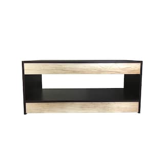 Foto 1 | Foto 1 | Mesa de Centro Auxiliar Doble Nivel Minimalista MC-DNIVEL color Marrón
