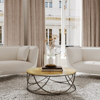 Foto 3 | Foto 3 | Mesa de Centro Alterego Circular Madera Mdf