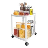 Mesa Minimalista Auxiliar Sala Mesa De Centro 2 Niveles