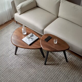 Foto 7 | Foto 7 | Mesas De Centro Anidadas Bossa Dadje Marrón