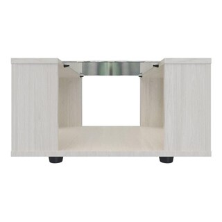 Foto 6 | Foto 6 | Mesa de Centro Maderkit con Vidrio color Niebla