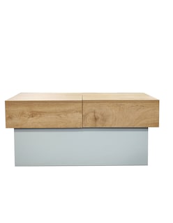 Foto 2 | Foto 2 | Mesa De Centro Mobi Congo Blanco Y Café