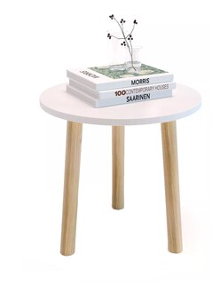 Foto 1 | Foto 1 | Mesa Auxiliar De Lámpara O Libros Pro, Mueble O Librero Color Blanco