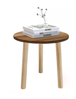 Foto 1 | Foto 1 | Mesa Auxiliar De Lámpara O Libros Pro, Mueble O Librero Color Cafe