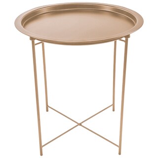 Foto 1 | Foto 1 | Mesa Lateral Redonda Café Claro Cb018