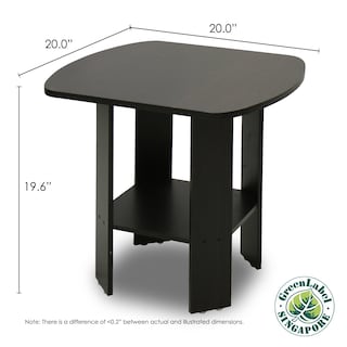 Foto 3 | Foto 3 | Mesa Auxiliar Y Auxiliar Furinno Simple Design Espresso - Venta Internacional.