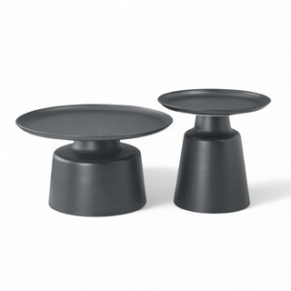 Foto 1 | Foto 1 | Set de Mesas Luver 2 piezas Gris oscuro Terzetto