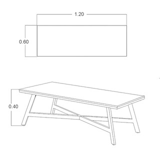 Foto 3 | Foto 3 | Mesa De Centro Zoe Gold