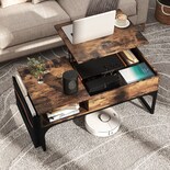 Mesa De Centro Yatahome Elevable Madera