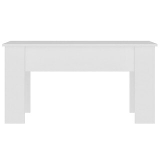 Foto 6 | Foto 6 | Mesa De Café Vidaxl De Madera De Ingeniería Blanca 101 X 49 X 52 Cm - Venta Internacional.