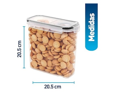 Foto 2 | Foto 2 | Recipientes Herméticos de Plástico Bluelander para Alimentos 24 Piezas