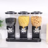Dispensador Triple De Cereales, Frutos Secos Y Granos Dulces, 480 G - Venta Internacional.