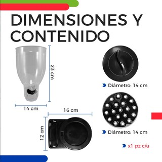 Foto 3 | Foto 3 | Dispensador De Cereal Xtellar 2 Litros Color Negro