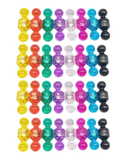 Foto 1 | Foto 1 | Clavo Magnético 64 Piezas Multicolor