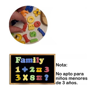 Foto 5 | Foto 5 | Imán Magnético Para Nevera Con Números Y Letras Para Niños Belug Multicolor