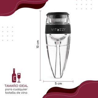 Foto 4 | Foto 4 | Decantador de Vino Vituzzi Premium Rojo