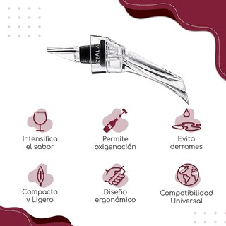 Foto 2 | Foto 2 | Decantador De Vino Transparente Vituzzi