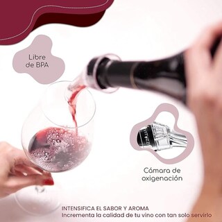 Foto 6 | Foto 6 | Decantador De Vino Transparente Vituzzi