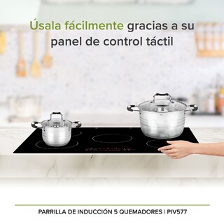 Foto 5 | Foto 5 | Parrilla de Inducción Avera PIV577 color Negro 5 Zonas