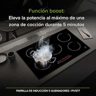 Foto 6 | Foto 6 | Parrilla de Inducción Avera PIV577 color Negro 5 Zonas