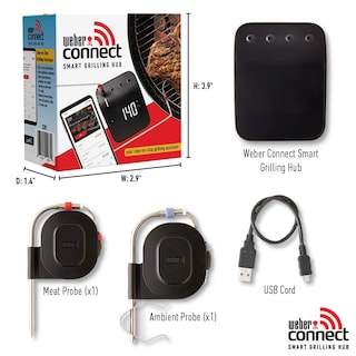 Foto 3 | Foto 3 | Centro de Parrilla Inteligente Weber Connect para Cualquier Parrilla Negro - Venta Internacional