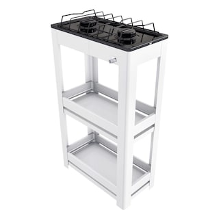 Foto 4 | Foto 4 | Parrilla de Gas Alfa 2 Quemadores con Estante Armable